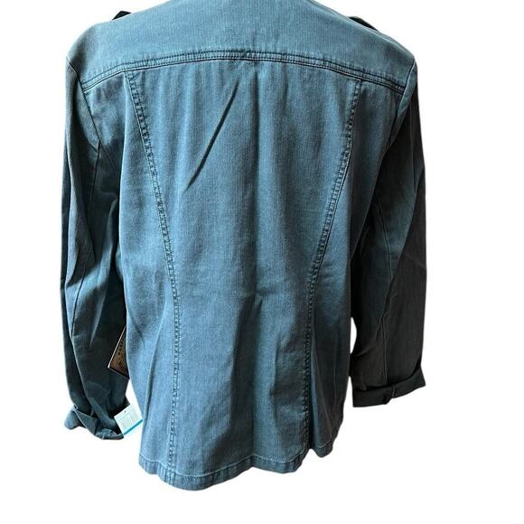 CARIBBEAN JOE WOMEN’S JACKET SIZE XL TEAL COLOR (mallard) - Picture 8 of 11